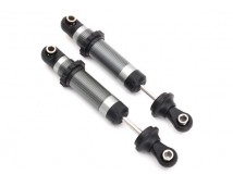 Shocks, GTS, silver aluminum (assembled with spring retainer, TRX8260