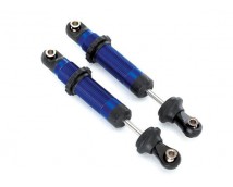 Shocks, GTS, aluminum (blue-anodized) (assembled with spring, #TRX8260A