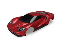Body, Ford GT, red (painted, decals applied), TRX8311R