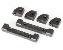 Mounts, suspension arms (front & rear) (4)/ hinge pin retain, TRX8334