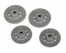 Wheel hubs, hex (disc brake rotors) (4), TRX8356