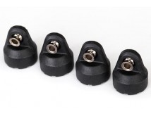 Shock caps (black) (4) (assembled with hollow balls), TRX8361