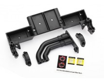 Chassis tray/ driveshaft clamps/ fuel filler (black)