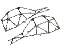Tube chassis, side section (left & right) (satin black chrome-plated)