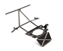 Tube chassis, center section, front (satin black chrome-plated)