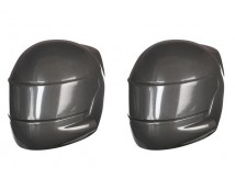 Driver helmet, grey (2)