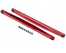 Trailing arm, aluminum (red-anodized) (2) (assembled with hollow balls), TRX8544R