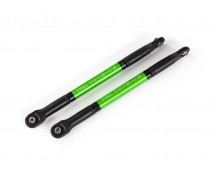 Push rods, aluminum (green-anodized), heavy duty (2) (assembled with rod ends and threaded inserts)