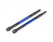 Push rods, aluminum (blue-anodized), heavy duty (2) (assembled with rod ends and threaded inserts)