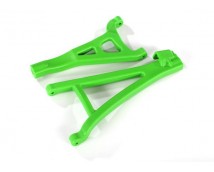 Suspension arms, green, front (left), heavy duty (upper (1)/ lower (1))