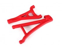 Suspension arms, red, front (left), heavy duty (upper (1)/ lower (1))