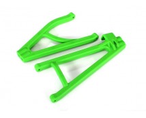 Suspension arms, green, rear (right), heavy duty, adjustable wheelbase (upper (1