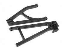 Suspension arms, rear (left), heavy duty, adjustable wheelbase (upper (1)/ lowe