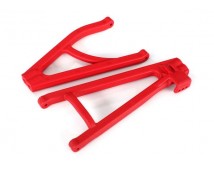 Suspension arms, red, rear (left), heavy duty, adjustable wheelbase (upper (1)/