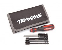 Traxxas Speed Bit Essentials Set, hex and nut driver, 7-piece, includes premium, TRX8712