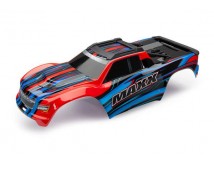 Body, Maxx, red (painted)/ decal sheetBody Maxx Red Decals