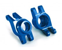 Carriers, stub axle (blue-anodized 6061-T6 aluminum) (rear) (2)