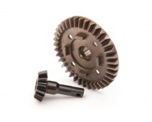 Ring gear, differential/ pinion gear, differential (front)