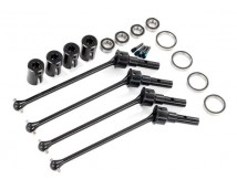 Driveshafts, steel constant-velocity (assembled), front or rear (4) (for use wit